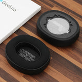 Geekria Comfort Mesh Fabric Replacement Ear Pads for JBL Live 500BT, 500BTNC Headphones, Ear Cushions, Repair Parts (Black)