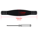 Geekria Silicone Replacement Headband Pad Compatible with Audeze Maxwell Wireless Gaming Headphones, Repair Part (Black)