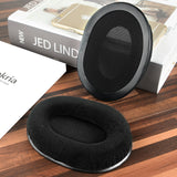 Geekria Comfort Velour Earpad Replacement Ear Pads Compatible with HyperX Cloud III/II Gaming Headset Headphones, Ear Cushions (Black)