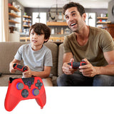 Geekria Handle Protective Cover Compatible with Luna Controller, Anti-Throw Handle Protective Silicone Cover Compatible for Luna Wireless Controller (Red)