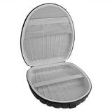 Geekria Shield Headphones Case Compatible with Audio-Technica ATH-MSR7, ATH-ANC700BT, ATH-SR50BT Headphones, Replacement Hard Shell Travel Carrying Bag with Cable Storage (SeaShell Black)