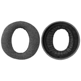Geekria Comfort Linen Replacement Ear Pads for Sony PlayStation 5, PS5 PULSE 3D Wireless Headphones Ear Cushions, Repair Parts (Grey)