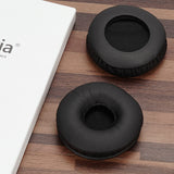 Geekria QuickFit Replacement Ear Pads for Jabra Biz 1100, Biz 1500, Biz 1900, Biz 2300, Biz 2400, Biz 2400 II Headphones Ear Cushions, Headset Earpads, Ear Cups Cover Repair Parts (Black)