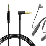 Geekria Audio Cable Compatible with Sony WI-1000XM2 WH-XB910N WH-XB900N WH-1000XM5 WH-1000XM4 WH-1000XM3 WH-CH520 WH-CH720N WH-910N INZONE H5 Cable, 3.5mm Aux Replacement Stereo Cord (4 ft/1.2 m)