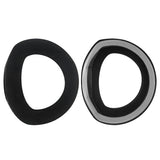 Geekria Comfort Velour Replacement Ear Pads Compatible with Sennheiser HD800 Headphones, Repair Parts (Black)
