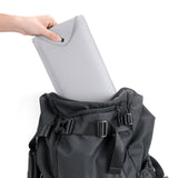 Geekria Slim Keyboard Sleeve Case, Vegan Leather Travel Portable Bag, Compatible with Apple Magic Keyboard with Numeric Keypad, Logitech MX Keys S / MX Keys / MK955(Light Gray)