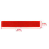 Geekria Mesh Fabric Headband Pad Compatible with Logitech G430, G930, F450, Headphones Replacement Band, Headset Head Top Cushion Cover Repair Part (Red).