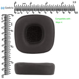Geekria QuickFit Replacement Ear Pads for Marshall Major 4 Major IV Headphones Ear Cushions, Headset Earpads, Ear Cups Cover Repair Parts (Brown)