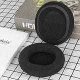 Geekria Comfort Mesh Fabric Replacement Ear Pads for Sony WH-CH700N, WH-CH710N, WH-CH720N Headphones Ear Cushions, Headset Earpads, Ear Cups Cover Repair Parts (Black)
