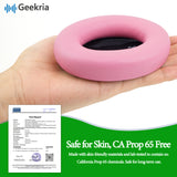 Geekria SNAP Magnetic Ear Pads for Beats Studio3 Wireless, Studio 2 Wireless, Studio 2 Wired Series Easy Switch Ear Cushions, Exchange Earpads in Seconds (Pink Protein Leather, 1 Pair)
