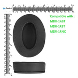 Geekria PRO Extra Thick Cooling Gel Replacement Ear Pads for Sony MDR-1ABT, MDR-1RBT, MDR-1RNC Headphones Ear Cushions, Headset Earpads, Ear Cups Cover Repair Parts (Black)