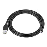 Geekria USB Headphones Vegan Leather Charger Cable Compatible with Sony WH-1000XM5 1000XM4 WH-1000XM3 XB910N XB900N CH710N Charger, USB to USB-C Replacement Power Charging Cord (4ft / 120cm)