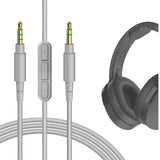 Geekria Audio Cable with Mic Compatible with Skullcandy Hesh Evo, Hesh 3 Headphones Cable, 1/8" (3.5mm) to 3.5mm Replacement Stereo Cord with Inline Microphone and Volume Control (5.5 ft/1.7 m)