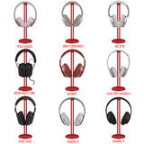 Geekria Aluminum Alloy Headphones Stand for Over-Ear Headphones, Gaming Headset Holder, Desk Display Hanger with Solid Heavy Base, Compatible with Bose, Sennheiser, HyperX Gaming Headset (Red)