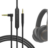 Geekria Audio Cable with Mic and Mute Control Compatible with JBL Tune 770NC/760NC/720BT, Live 660NC/650BTNC/500BT/460NC, Tour One M2, 3.5mm to 2.5mm Replacement Stereo Cord (4ft / 1.2m)