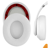 Geekria PRO Extra Thick Replacement Ear Pads for Beats Studio 3, Studio 3.0 Wireless (A1914) Headphones Ear Cushions, Headset Earpads, Ear Cups Cover Repair Parts (White)