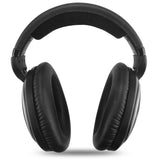 Geekria Velour Headband Pad Compatible with Sennheiser HD598 HD598SE HD598CS HD595 HD569 HD559 HD558 HD555 HD518 HD515 Game ONE PC360 PC373D, Headset Head Cushion Cover (Black)