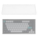 Geekria 75% Knob Keyboard Dust Cover, Clear Acrylic Keypads Cover for 84 Keys Computer Keyboard