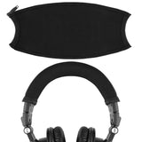 Geekria Flex Fabric Headband Pad Compatible with ATH M50x, M50xBT, M50xBT2, M50xPB, M50xWH, M50xBB , Headphones, Replacement Repair Part (Black)