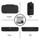 Geekria Audio Interface Carrying Case, Hard Shell Travel Bag Compatible with Universal Audio Volt 2 / Volt 1 / Volt 176 (Dark Gray)