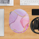 Geekria NOVA Headphones Case Compatible with Skullcandy Hesh Evo/ANC/3, Crusher ANC2, Replacement Hard Shell Travel Carrying Bag with Cable Storage (Pink Marble)