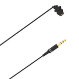 Geekria Sleep Earplugs, 6.6 FT / 200CM Mono Earbud Single Ear Noise Isolating Earphone, 3.5MM Tangle Free Sleep Headphones for Side Sleepers In Ear Wired Headphones (Without Mic / Black)