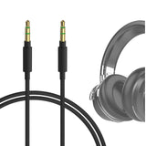 Geekria Audio Cable Compatible with COWIN E8 SE7 E7PRO E7, Anker Soundcore Space One Pro, Space One, Headphones Cable, 1/8" (3.5mm) to 3.5mm Braided Nylon Replacement Stereo Cord (4 ft/1.2 m)