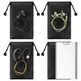 Geekria Bluetooth Headsets Carrying Bag for Airpods 2&1, Bose SoundSport, QC20, / Universal Earbuds Protection Pouch / Portable Travel Bag (Small)