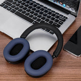 Geekria Silicone Earpads Cover Compatible with Sony WH-1000XM5, WH1000XM5 Wireless Headphones, Ear Cups Cover / Ear Cushions Cover Sweatproof & Easily Washable (Blue)