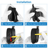 Geekria Comfort Cooling Gel Replacement Ear Pads Compatible with SteelSeries Arctis 1/ 3/ 5/ 7/ 7P/ 7P+/ 7X/ 7X+/ 9/ 9X, Arctis Pro/Prime Headphones, Ear Cushions (Black)