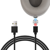 Geekria SNAP Quick Connect Charger Cable Compatible with Sony WH-1000XM5 WH-XB920N WH-ULT900N, USB Replacement Magnetic Headphones Power Charging Cord with Plug Extraction Tool (3.3ft/100cm)