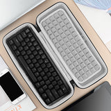 Geekria 60% Compact Keyboard Case, Hard Shell Travel Carrying Bag for 61 Keys Computer Keyboard, Compatible with SteelSeries Apex Pro Mini, Razer Huntsman Mini, RK Royal KLUDGE RK61