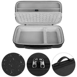 Geekria Audio Interface Carrying Case, Hard Shell Travel Bag Compatible with Universal Audio Volt 2 / Volt 1 / Volt 176 (Dark Gray)