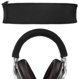 Geekria Flex Fabric Headband Cover Compatible with Sony MDR1A, MDR-1ADAC, MDR-1ABT, MDR-1AM2, MDR1R, MDR1RNC, MDR1RBT Headphones, Head Cushion Pad Protector, Replacement Repair Part (Black)