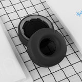 Geekria QuickFit Replacement Ear Pads for Sony WH-H800 Headphones Ear Cushions, Headset Earpads, Ear Cups Cover Repair Parts (Black)