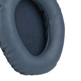 Geekria QuickFit Replacement Ear Pads for JBL Quantum 100 Headphones Ear Cushions, Repair Parts (Blue)