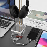 Geekria Audio Cable with Mic Compatible with Sony ULT WEAR, WH-1000XM6/1000XM5/1000XM4, WH-XB910N, WH-CH720N Headphones, 3.5mm Replacement Stereo Cord (5.6 ft / 1.7 m)