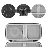 Geekria Keyboard Carrying Case, Compatible with Logitech KEYS-to-GO 2 Hard Shell Protective Travel Bag (Dark Grey)