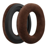 Geekria Comfort Velour Replacement Ear Pads for Sennheiser HD515, HD518, HD555, HD560s, HD558, HD559, HD569, HD579, HD589 Headphones, Repair Parts (Brown)