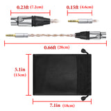 Geekria 4-Pin XLR Balanced Male to 4.4mm Balanced Male Headphones Audio Adapter Cable, OCC Copper Silver Plated Upgrade Audio Conversion Cord, Compatible with Amplifiers, Microphones (20cm/8'')