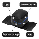 Geekria Comfort Headphones Headband Pressure Relief Pads, Headband Cushion Pad for Tight On-Ear/Over-Ear Headsets, Headband Nuggets Damage Free Easy DIY Installation (4 Pack)