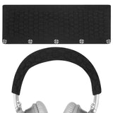 Geekria Knit Fabric Headband Cover Compatible with Bose QC35 II, QC25, QC15, QC2 Headphones, Head Cushion Pad Protector, Replacement Repair Part, Sweat Cover, Easy DIY Installation (Black)
