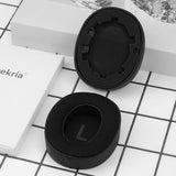 Geekria Comfort Mesh Fabric Replacement Ear Pads for JBL Tune 700BT, 710BT, 720BT, 750BTNC, 760NC, 770NC Wireless Over-Ear Headphones, Ear Cushions, Repair Parts (Black)