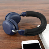 Geekria Flex Fabric Headband Cover Compatible with Jabra Elite Elite 45h, Evolve2 65 UC, Evolve2 40 UC Headphones, Head Top Cushion Pad Protector, Replacement Repair Part, Sweat Cover (Black)