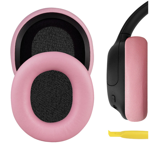 Geekria NOVA Replacement Ear Pads for Sony WH-CH700N, WH-CH710N, WH-CH720N Headphones Ear Cushions, Headset Earpads, Ear Cups Cover Repair Parts (Pink)