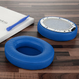 Geekria QuickFit Replacement Ear Pads for Beats Studio 3 (A1914), Studio 3.0 Wireless Headphones Ear Cushions, Headset Earpads, Ear Cups Cover Repair Parts (Blue)