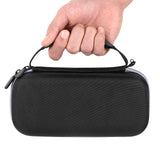 Geekria Shield Speaker Case Compatible with Bose SoundLink Flex Bluetooth Portable Speaker Case, Replacement Hard Shell Travel Carrying Bag with Cable Storage (Black/Blue)