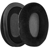Geekria Comfort Velour Replacement Ear Pads for Sennheiser HD280 HD280-Pro HD281 HMD280 HMD281 Headphones Ear Cushions, Headset Earpads, Ear Cups Cover Repair Parts (Black)