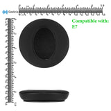 Geekria Sport Cooling-Gel Replacement Ear Pads for COWIN E7 Headphones Ear Cushions, Headset Earpads, Ear Cups Cover Repair Parts ( Black )
