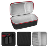 Geekria Shield Speaker Case Compatible with MARSHALL EMBERTON Case Cover, Replacement Hard Shell Portable Speaker Protective Carrying Bag with Cable Storage Keychain Hook (Black)